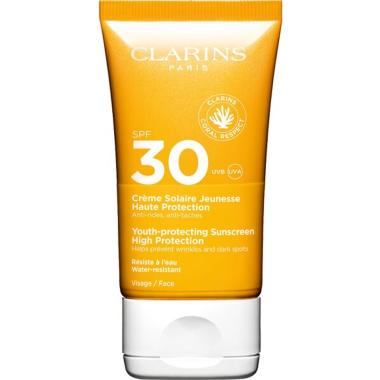 Crème Solaire Jeunesse Haute Protection Visage 50 ml