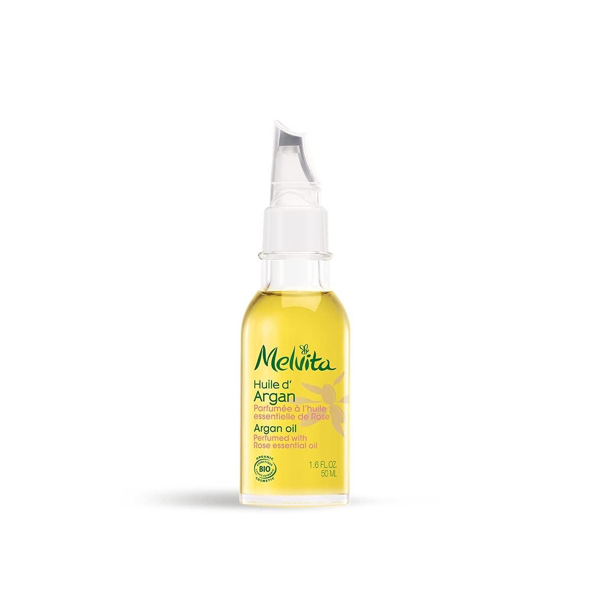 Melvita olio di bellezza argan profumato alla rosa 50ml